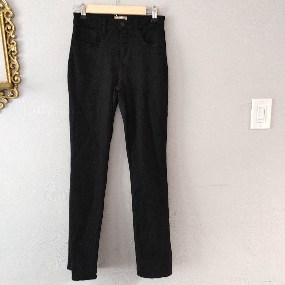 L'agence Oriana high rise straight leg jeans